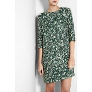 BY MALENE BIRGER DALISE DRESS, BEIGE / DARK Green | WOMAN 36 Tunic Style